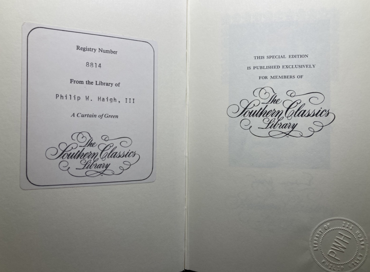 A Curtain of Green view 1