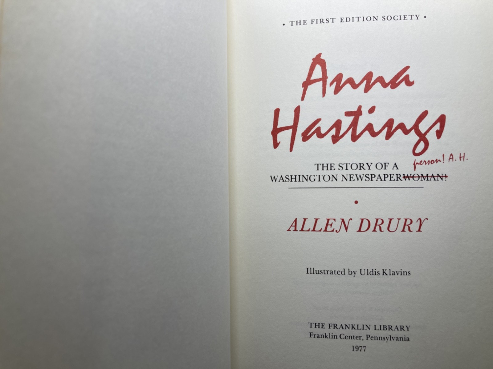 Anna Hastings view 1