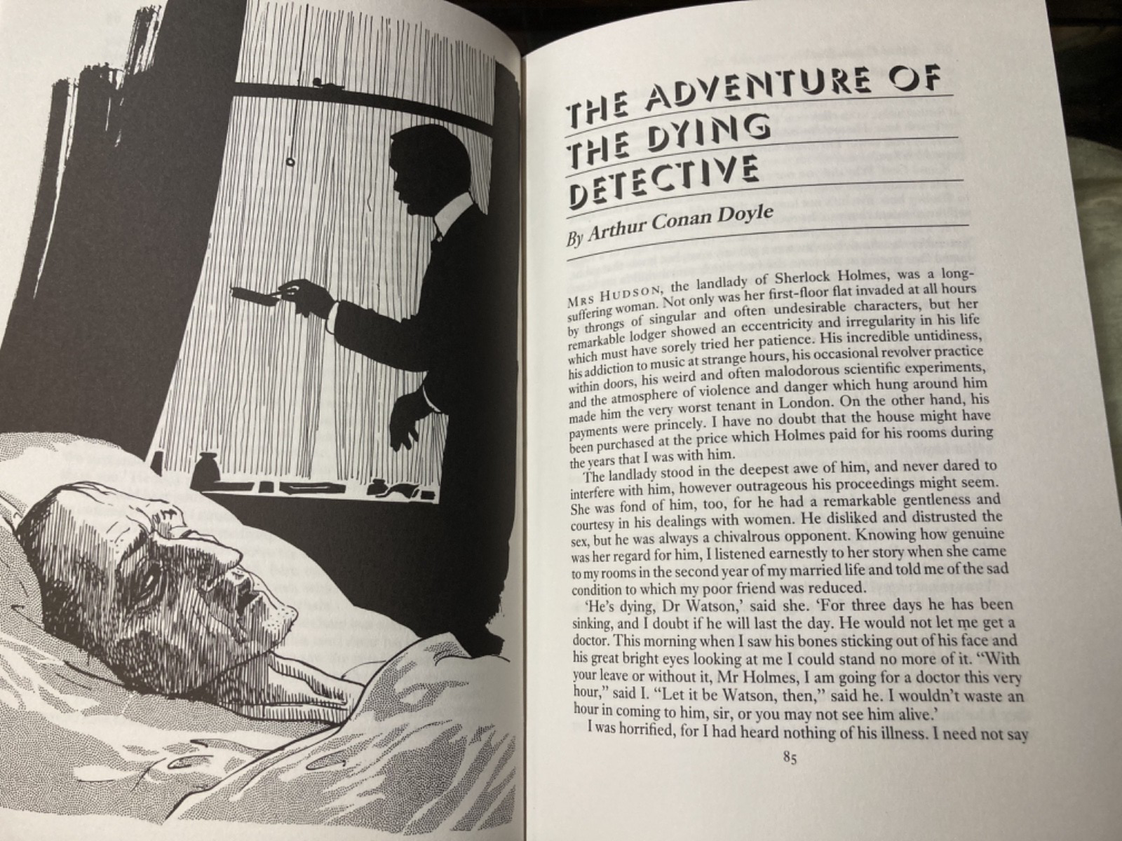 Crime Stories From The Strand, Folio Society, Slipcase view 4