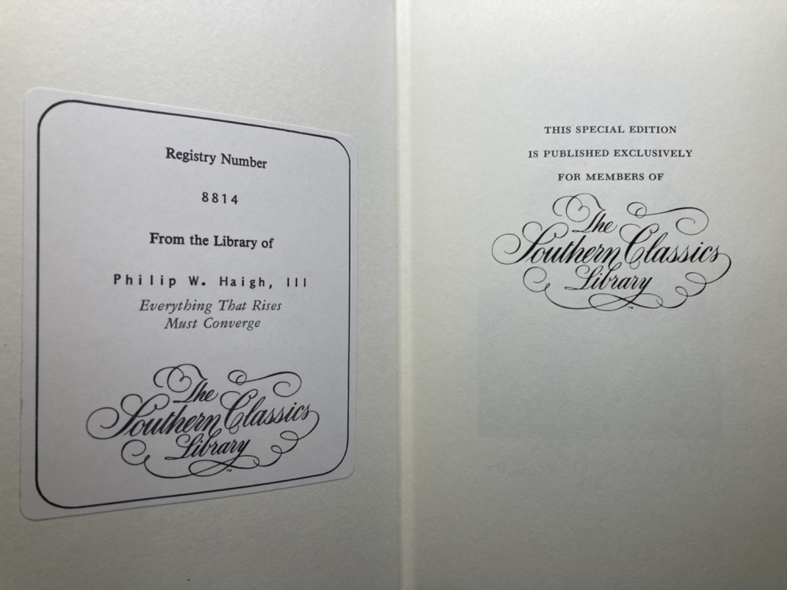 Everything That Rises Must Converge view 2