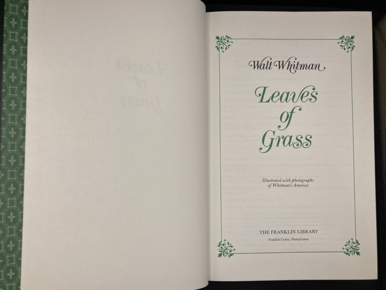Leaves Of Grass view 3